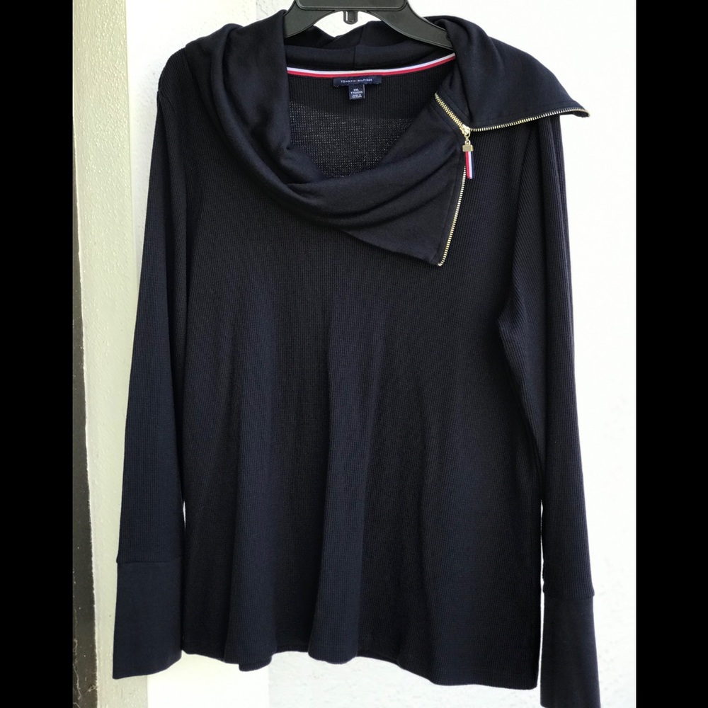 Tommy Hilfiger Turtle Neck Sweater with Zipper